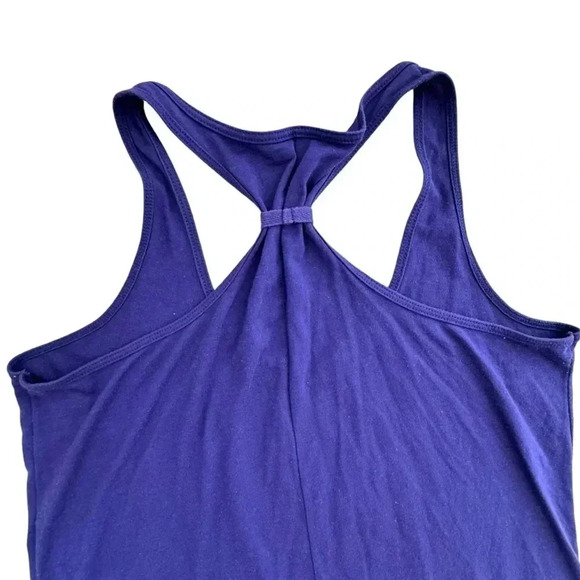 James Madison University Purple Flowy Tank Top, JMU Football Workout Gym - Picture 3 of 11
